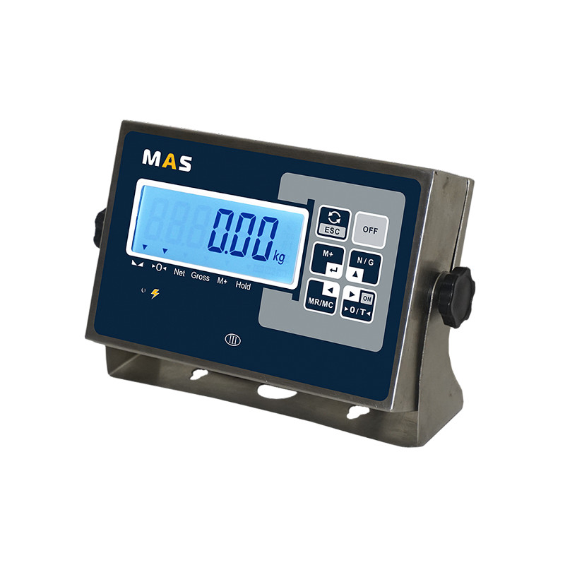 Весы платформенные MAS PM4PHS-2.0 1000х1000 с индикатором на стойке