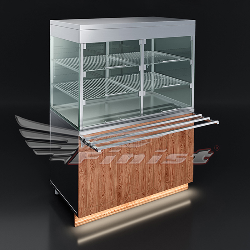 Прилавок-витрина для холодных закусок Finist ПВХ1500