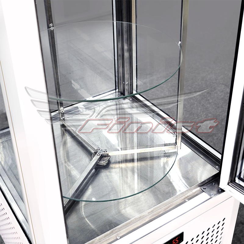 картинка Вертикальная кондитерская холодильная витрина Finist Nataly N-1900 крашенная сталь
