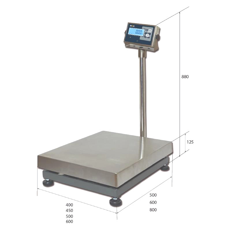 Весы электронные напольные MAS PM1H-300-5060