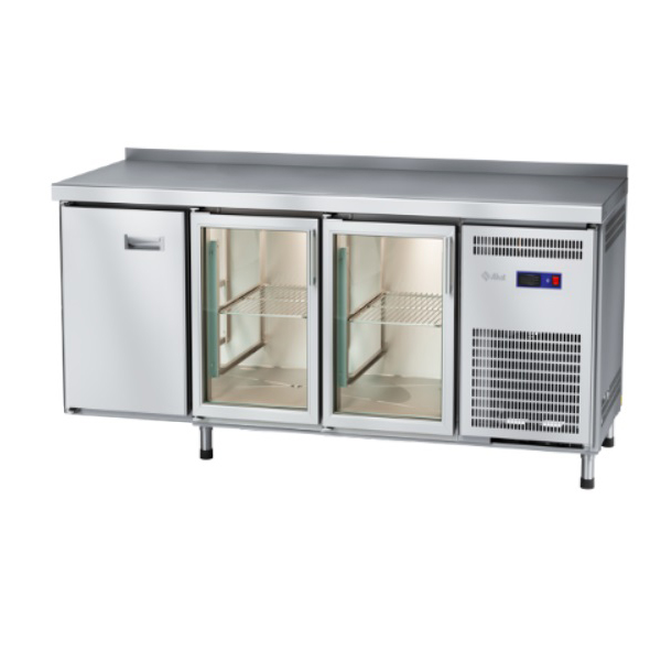 картинка Стол холодильный Abat СХС-60-02 (дверь, 2 двери-стекло)