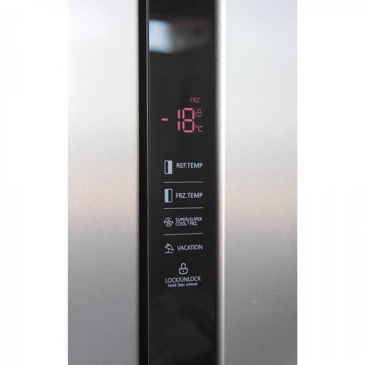 картинка Холодильник Side-by-side Бирюса SBS 587 I нержавеющая сталь