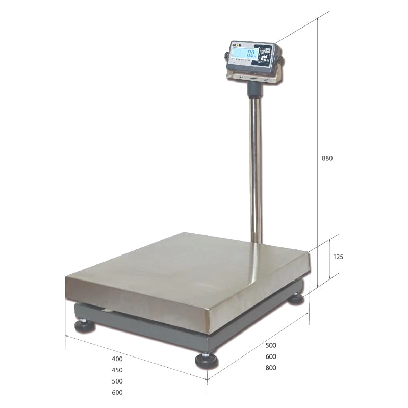 Весы электронные напольные MAS PM1B-100-4560