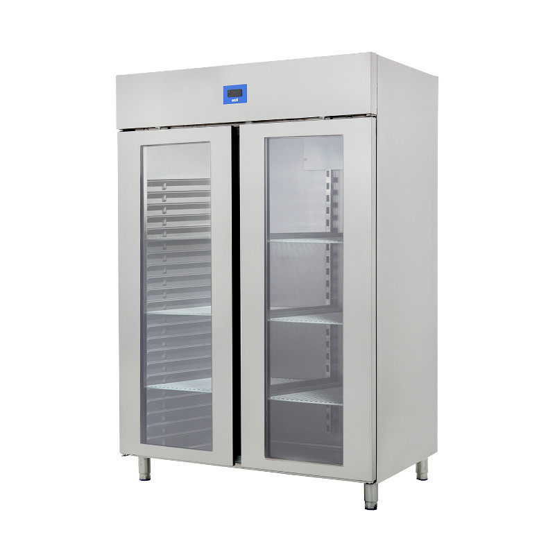 Шкаф холодильный Ozti GN 1200.01 NMV K HC, K4 стеклянные двери