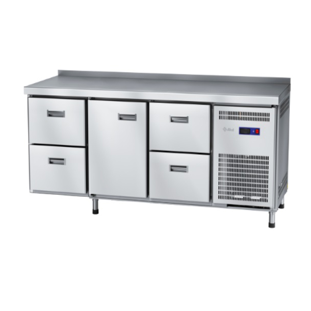 Стол холодильный Abat СХН-60-02 (ящики 1/2, дверь, ящики 1/2)