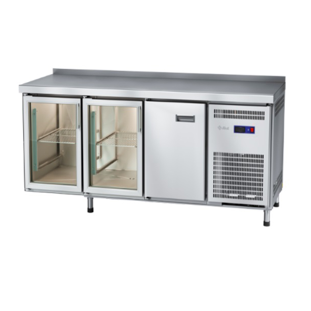 Стол холодильный Abat СХС-70-02 (2 двери-стекло, дверь)
