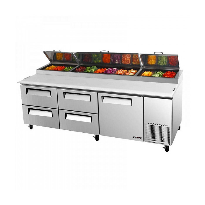 картинка Холодильный стол для сбора пиццы Turbo Air CTPR-93-2D-4