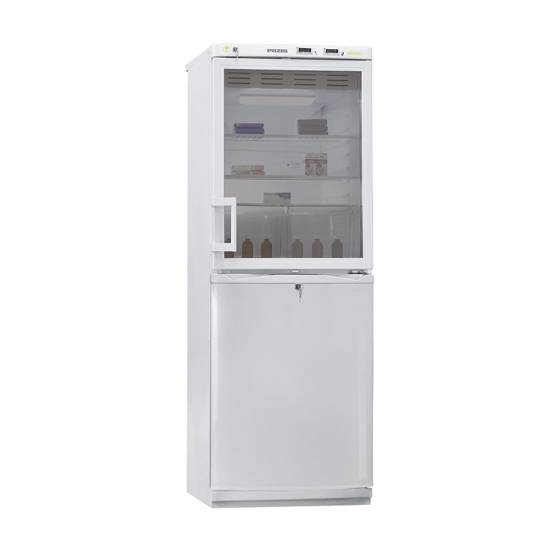 Холодильник фармацевтический двухкамерный "POZIS" ХФД-280-1 ТС/метал