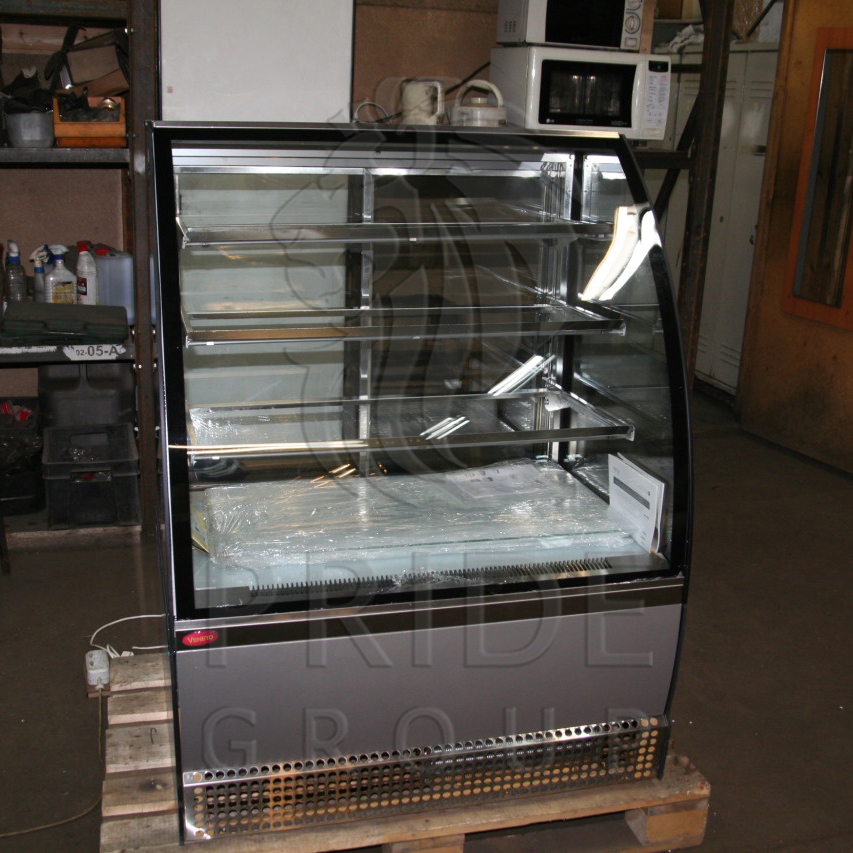 картинка Витрина холодильная МХМ Veneto VS-1,3 нержавейка