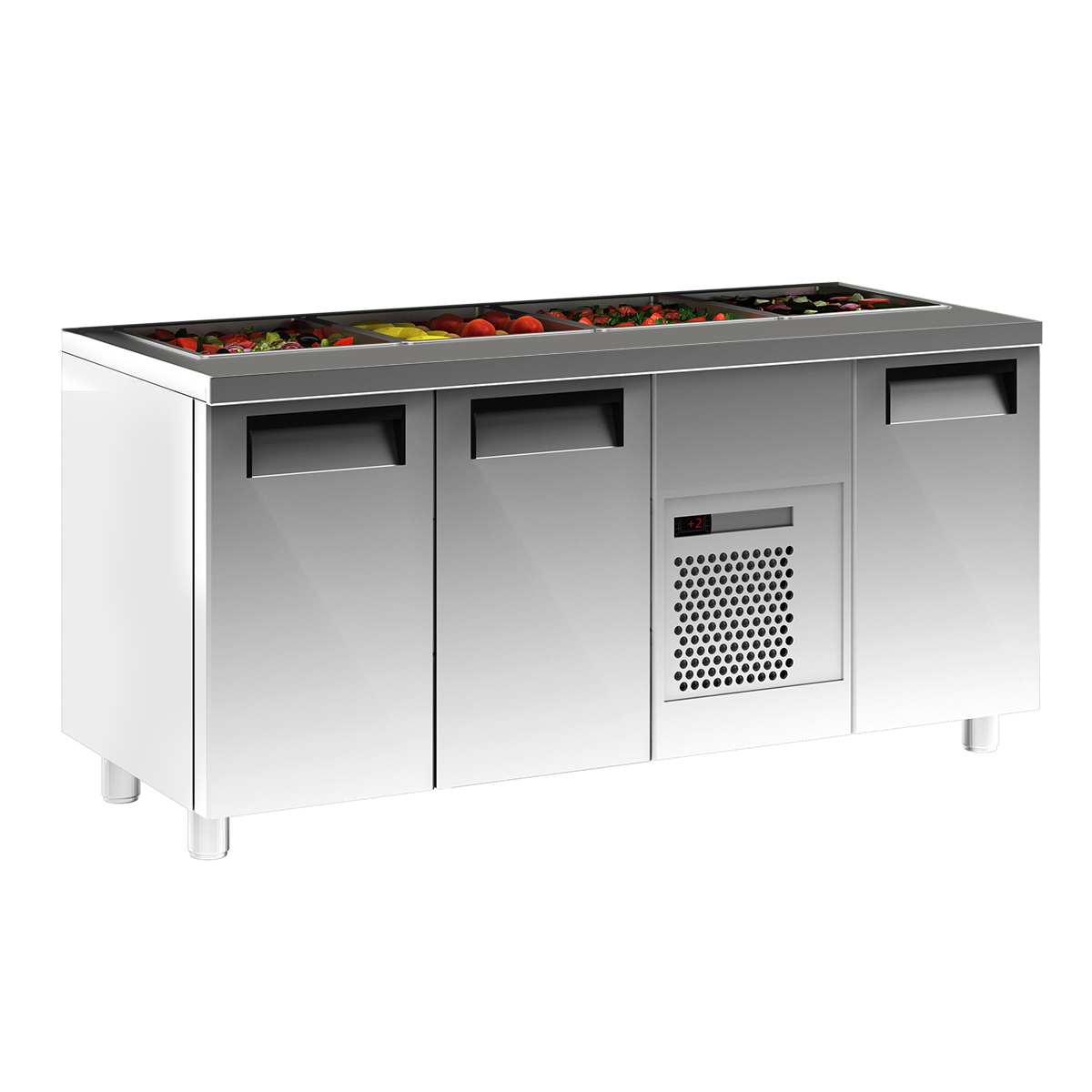 Холодильный стол для салатов T70 M3sal-1 0430 (SL 3GN Carboma)