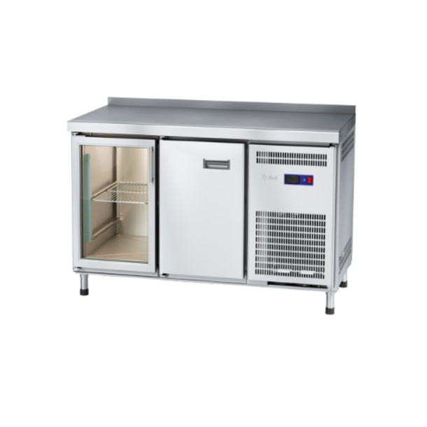 Стол холодильный Abat СХН-60-01 (дверь-стекло, дверь)