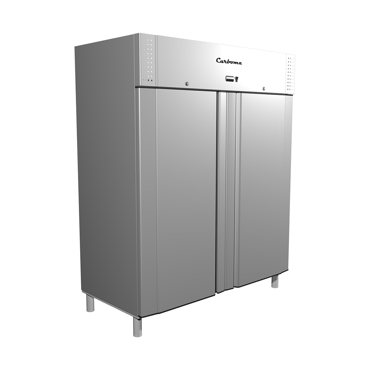 Шкаф холодильный Carboma R1120 INOX 
