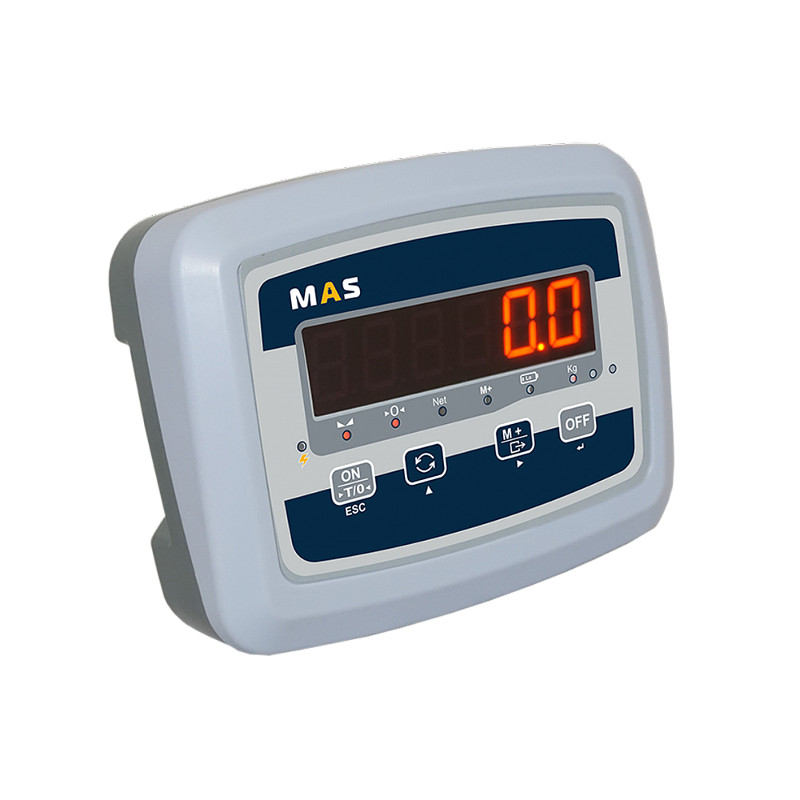 Весы платформенные низкопрофильные MAS PM4RЕ-1.5 с индикатором на стойке