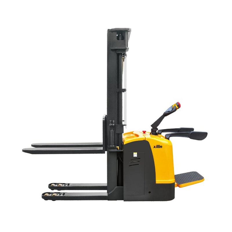 Штабелер самоходный 1,5 т 5,0 м XILIN CDDK15S двухуровневый (с платформой)