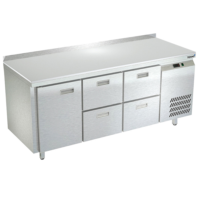 Холодильный стол Техно-ТТ СПБ/О-622/14-1806 1 дверь 4 ящика