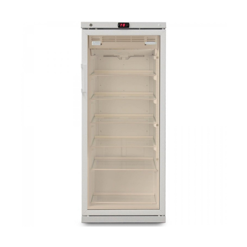 Фармацевтический холодильник Бирюса-250S-G со стеклянной дверью