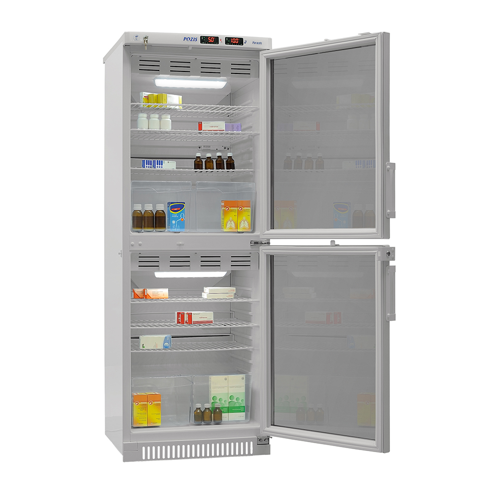 Холодильник фармацевтический двухкамерный "POZIS" ХФД-280-1 ТС/ТС
