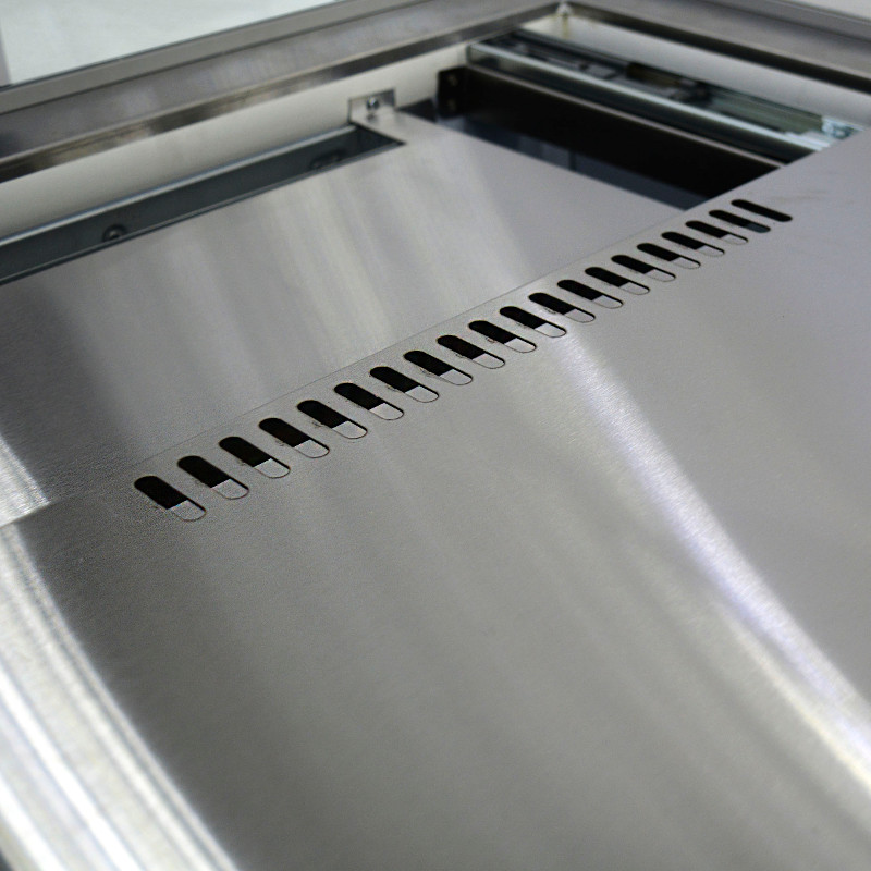 картинка Встраиваемая горизонтальная кондитерская холодильная витрина FINIST GLASSIER SLIDE GS-8/7/3