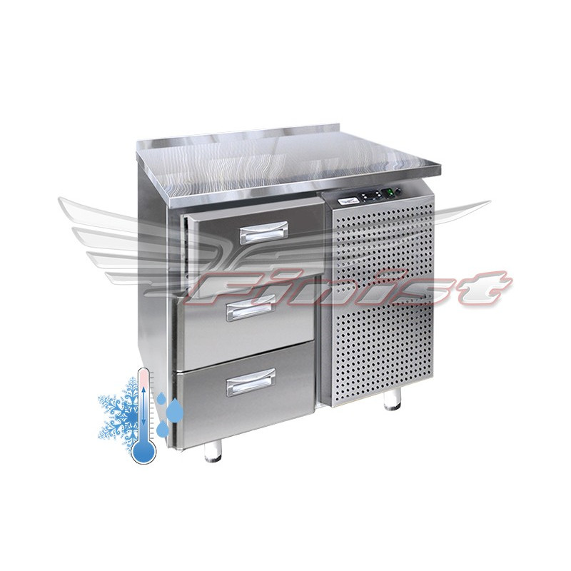 Стол холодильный Finist УХС-700-0/3 универсальный 900x700x850 мм