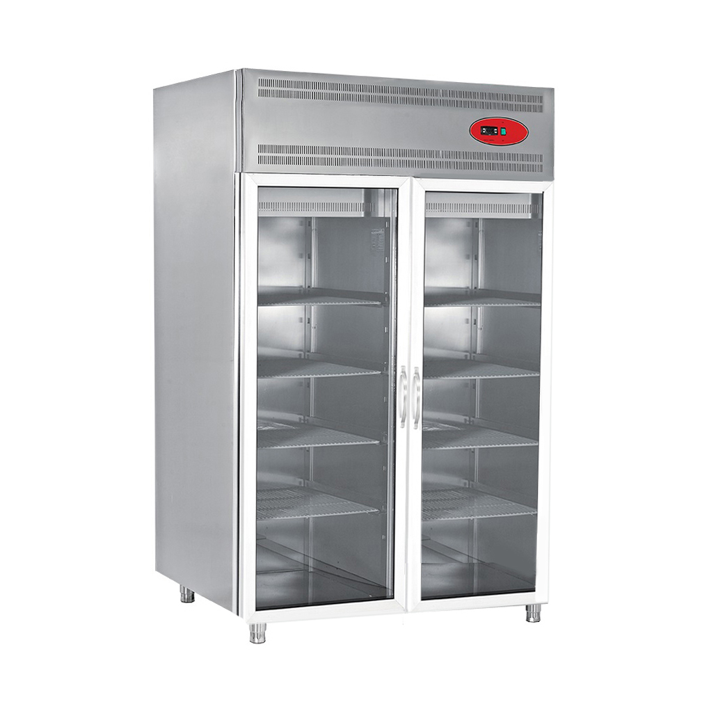 картинка Холодильный шкаф с 2 стеклянными дверьми Fornazza SFS2-1400