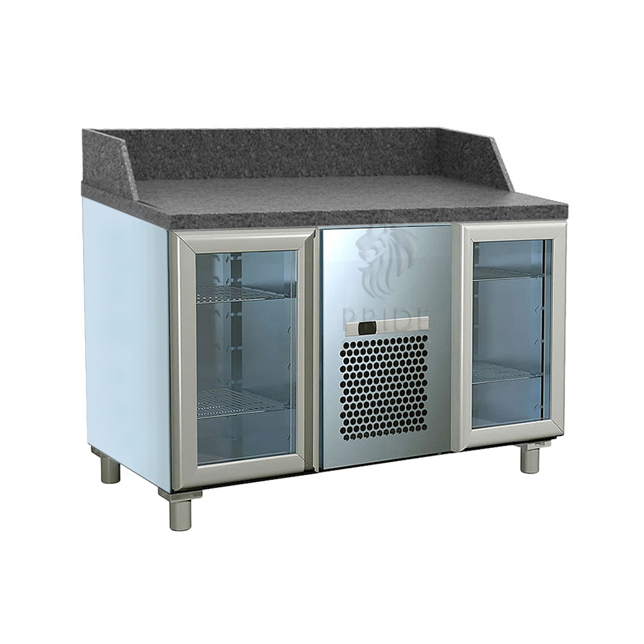 Холодильный стол для пиццы Полюс 	T70 M2pizza-1-G 9006/9005
