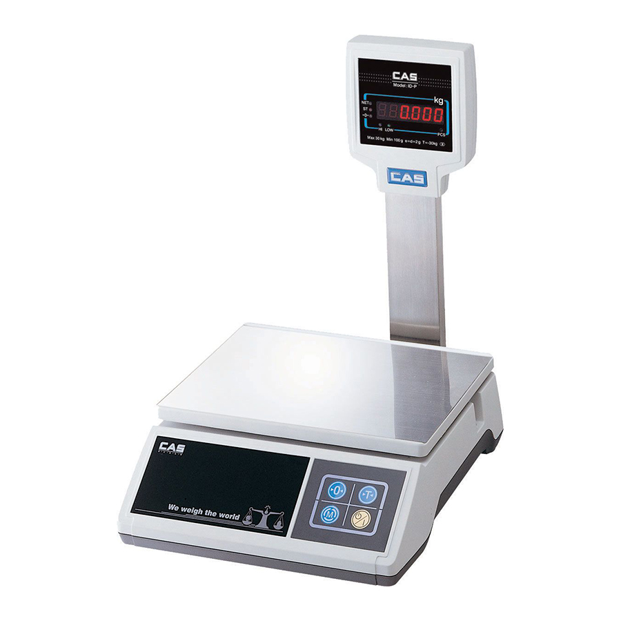 Весы электронные порционные CAS SW II-2 1 дисплей