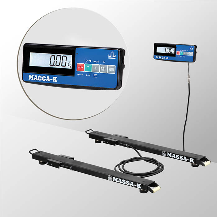 Весы стержневые Масса-К 4D-B-12/1-1000-A(RUEW) с интерфейсами RS, USB, Ethernet, WiFi