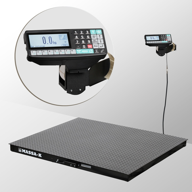 Весы Масса-К 4D-PМ-10/10-1000-RP с печатью этикеток и регистрацией товароучетных операций