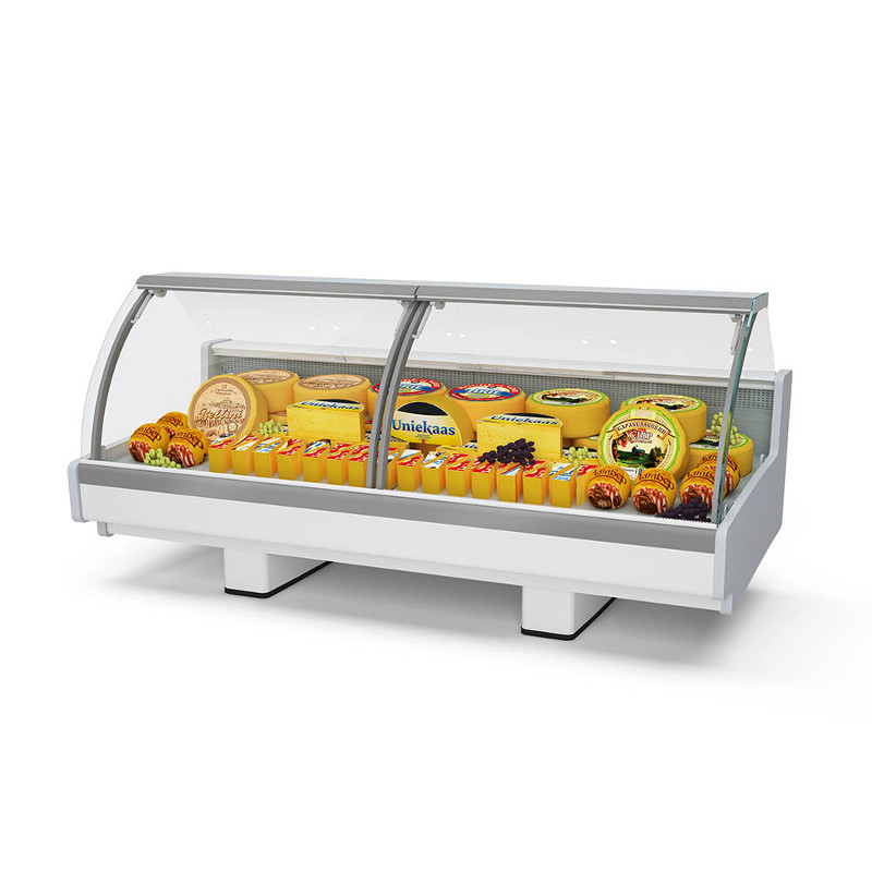 картинка Витрина холодильная Brandford AURORA открытый угол 90 вентилируемая