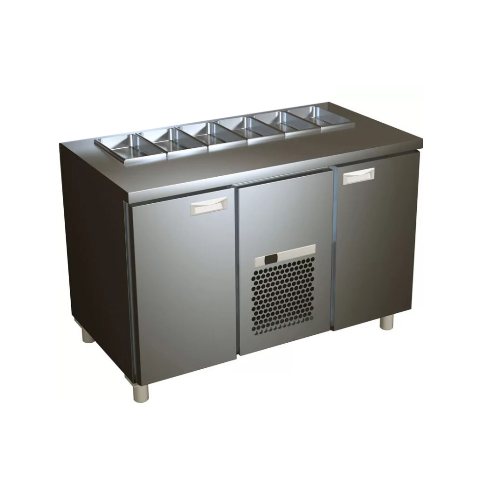 Холодильный стол для салатов T70 M2sal-1 9006/9005 (SL 2GN Полюс)