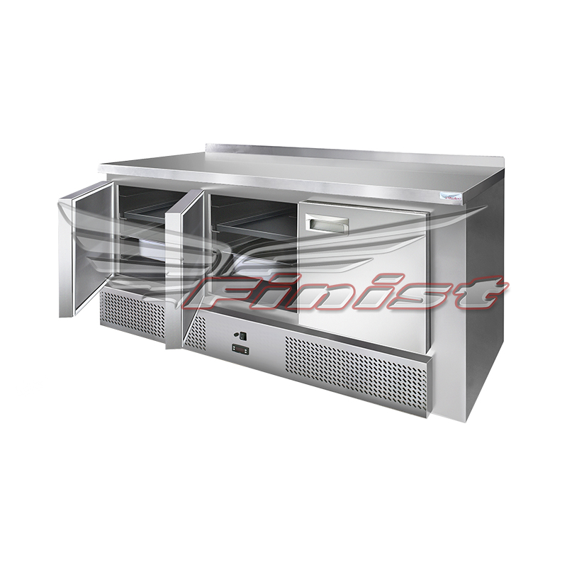 Стол холодильный Finist КСХСн-750-3 кондитерский с нижним агрегатом 1680х750x850 мм