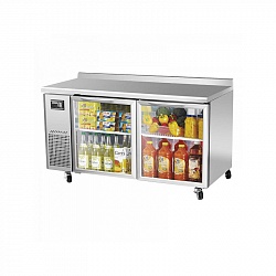 картинка Холодильный стол с бортом Turbo Air KGWR15-2-600 со стеклянной дверью