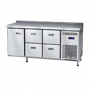 картинка Стол холодильный Abat СХС-60-02 (дверь, ящики 1/2, ящики 1/2)
