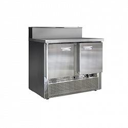 картинка Холодильный стол для пиццы FINIST СХСнпц-800-2 нижний агрегат 1000x800x1060