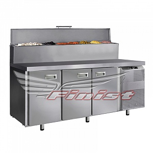 картинка Холодильный стол для пиццы FINIST СХСпц-800-3 1810x800x1060