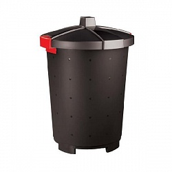 картинка Бак для мусора Restola 431253613 объемом 45л черный