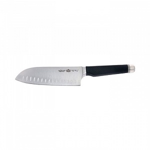 картинка Нож японский De Buyer 4281.17 с бороздками