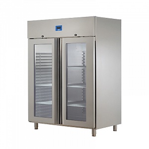 картинка Шкаф холодильный Ozti GN 1200.01 NMV E4 стеклянные двери