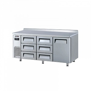 картинка Холодильный стол с бортом Turbo Air KWR18-3D-6-700