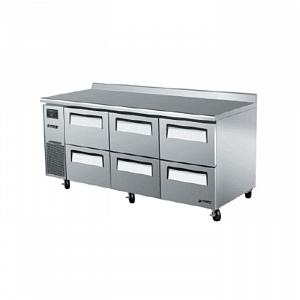 картинка Холодильный стол с бортом Turbo Air KWR18-2D-6-600