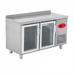 картинка Холодильный стол с 2 стеклянными дверьми Fornazza HFS2-300