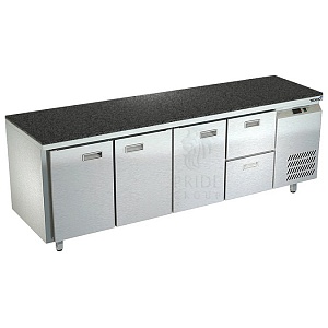 картинка Холодильный стол Техно-ТТ СПБ/О-322/32-2207 3 двери 2 ящика