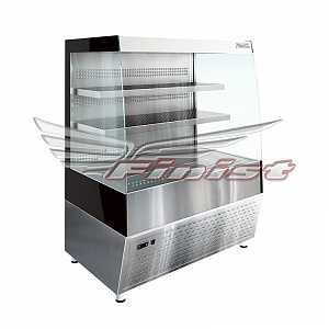 картинка Напольная холодильная витрина-горка FINIST ELEGY INOX Ei3/1345 нержавеющая сталь