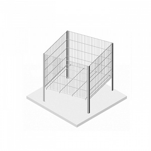картинка Корзина 800x800x850 GFT